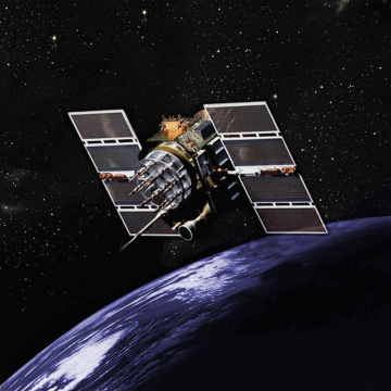 SVN 24, a GPS IIA satellite similar to the one in this image, is currently on the move to provide enhanced GPS coverage to users worldwide.  The satellite is expected to arrive in its new location within the GPS constellation sometime in January 2011. (Public domain image courtesy of http://pnt.gov/public/images/.)