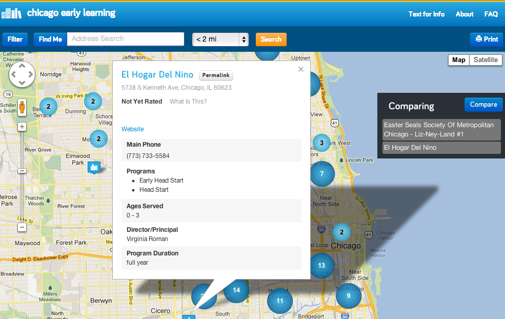 Chicago Early Learning Portal