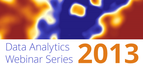 Data Analytics Webinar Series 2013