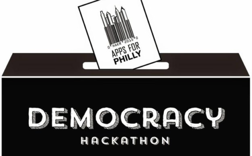 Logo for Apps for Philly Democracy Hackathon 2016