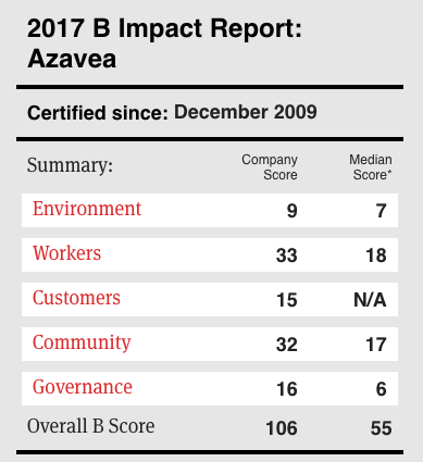 Azavea 2017 B Impact Report