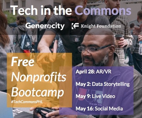 Philly Tech Week - Tech in the Commons - Free Nonprofits Bootcamp Series