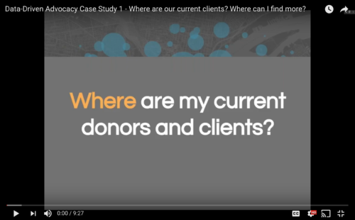 Webinar Short: Where are my current donors and clients?