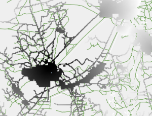 Figure 15 accessibility map misalign with road layer