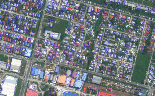 Raster Vision applied to the city of Georgetown, Guyana.