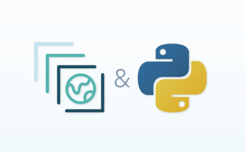 STAC and Python logos.