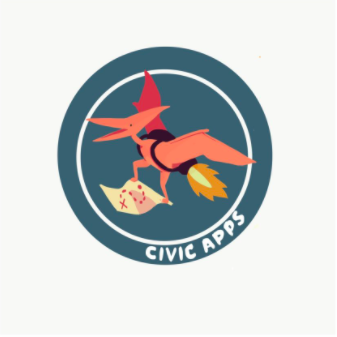 Civic Apps pterodactyl logo
