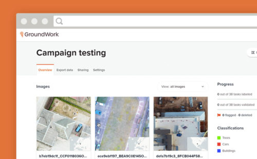 Screenshot of GroundWork application Campaign feature.