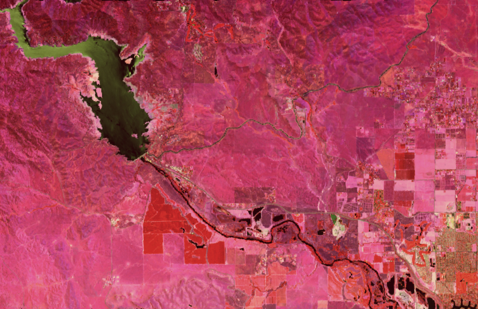 Screenshot of Hyperspectral satellite imagery for Earth observation